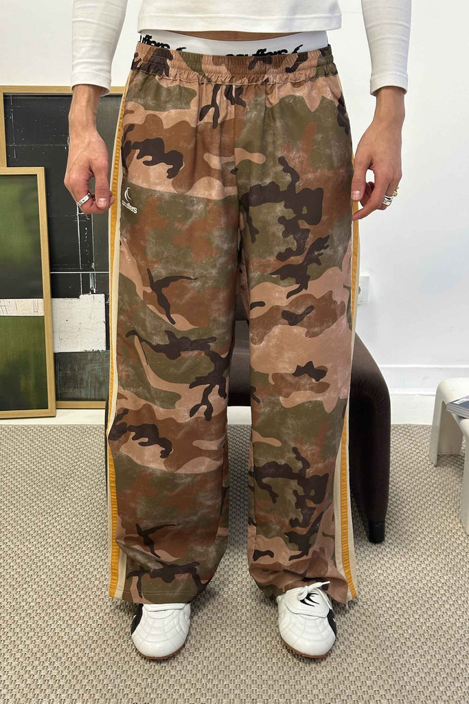 Camo Green Tech Pants