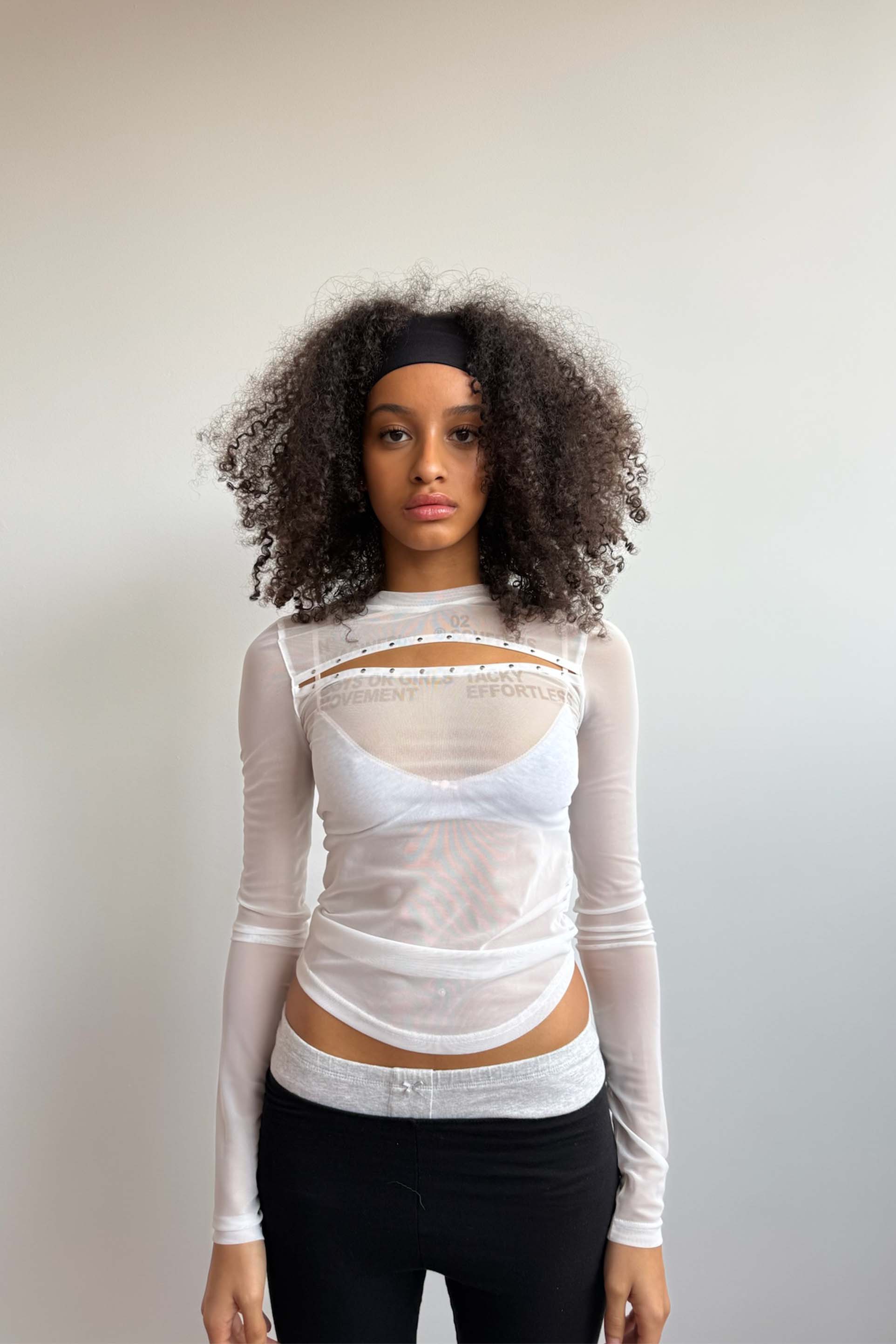 Tane White Longsleeve