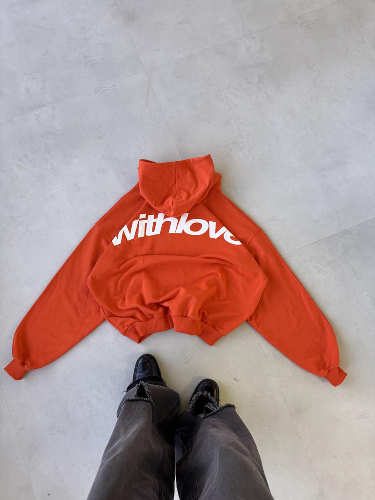 Sign Orange Hoodie