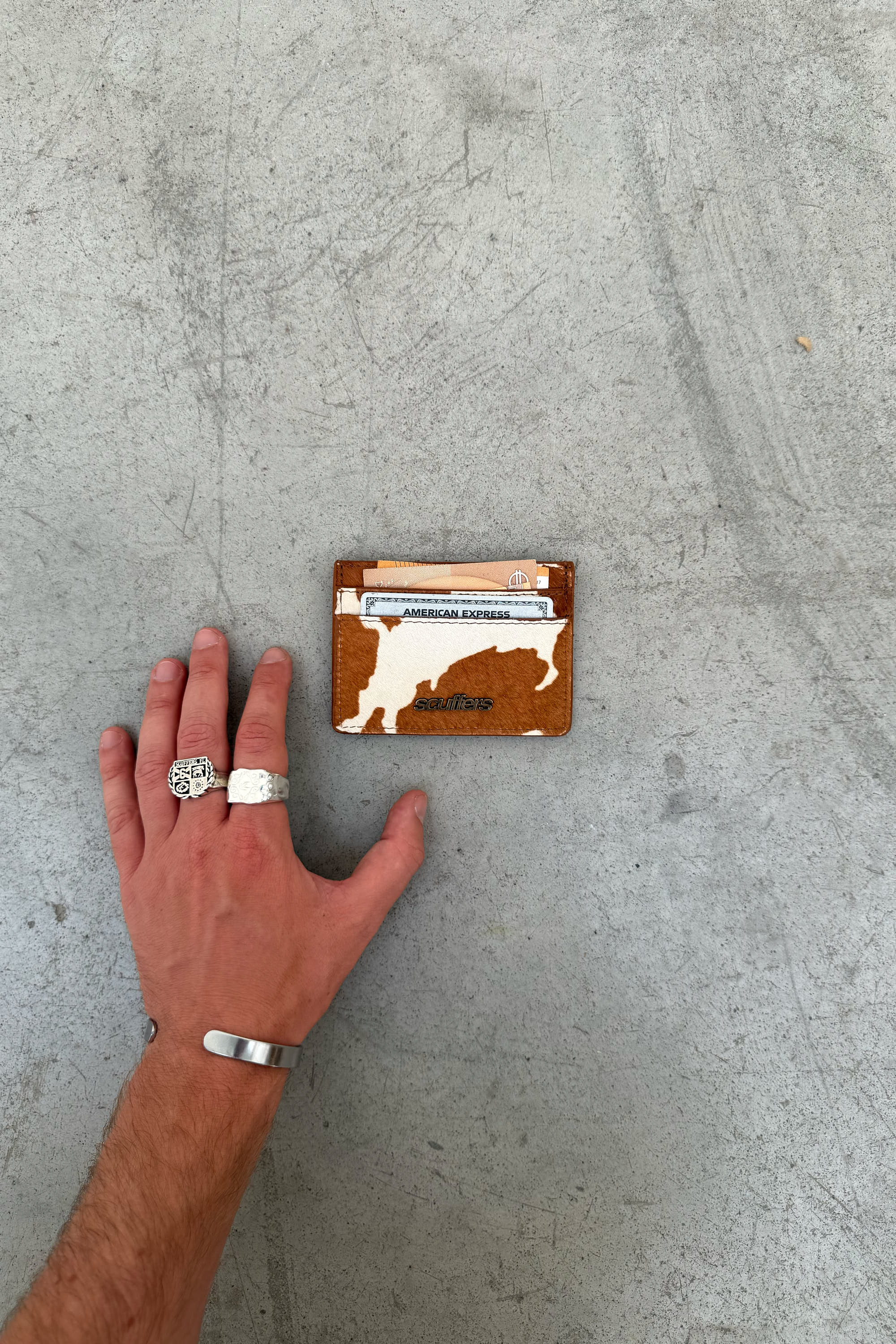 Bandit Cow Brown Wallet
