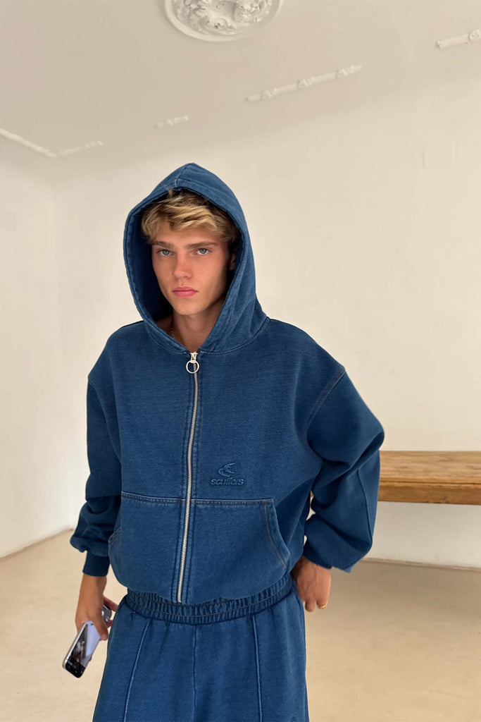 Scff Denim Zipper