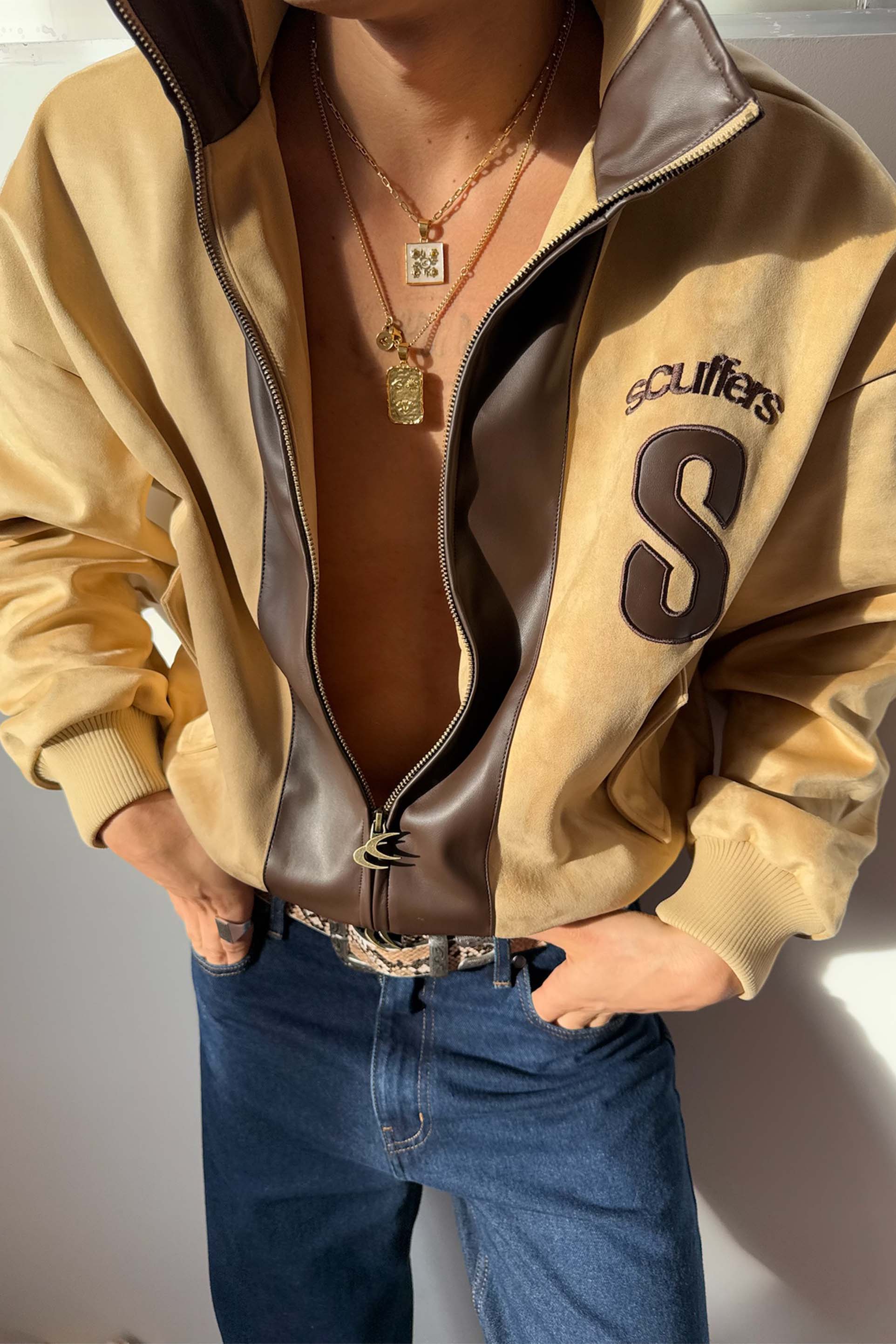 Pool Beige Zipper – Scuffers