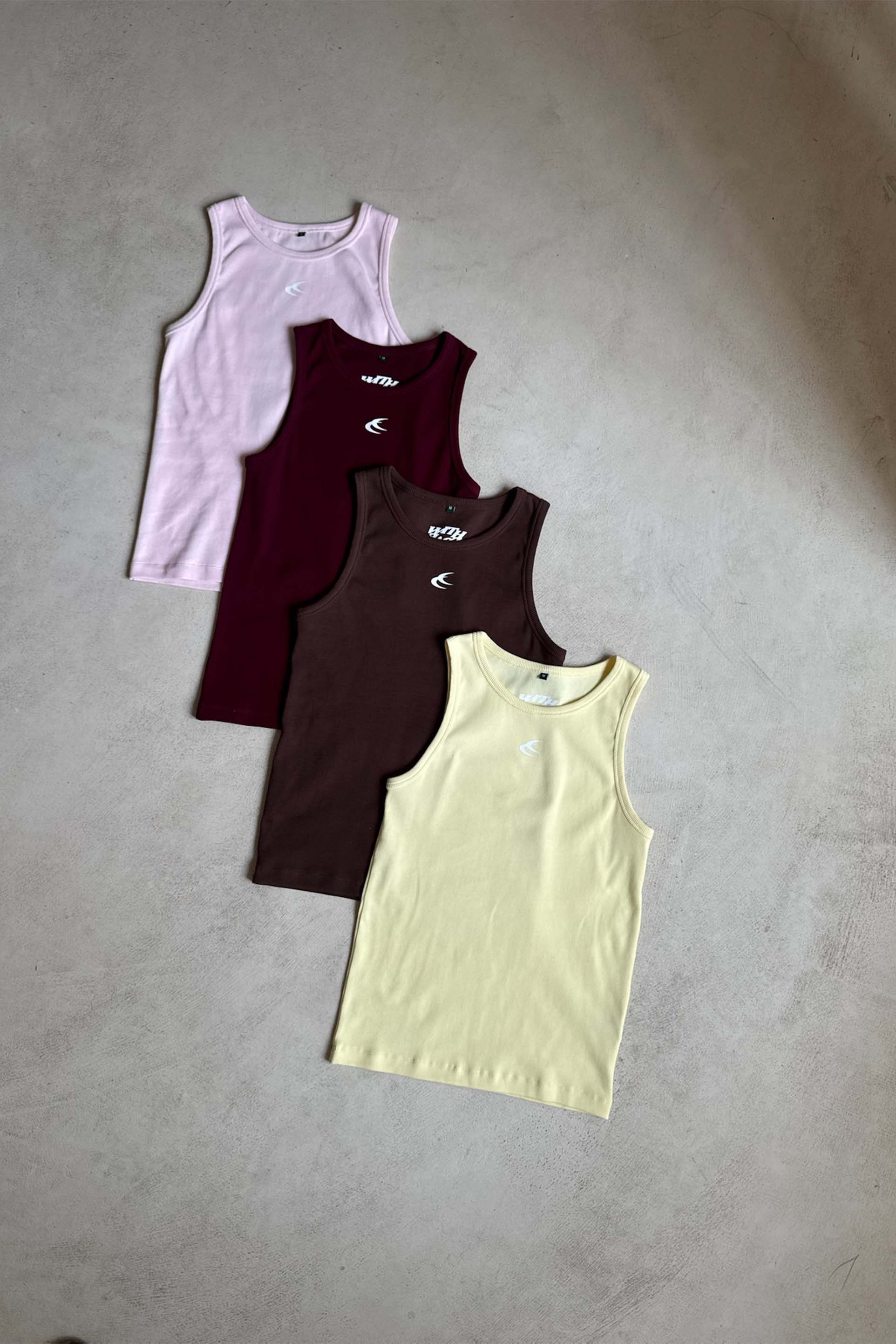 Burgundy & Pink Canale Scff Tank Top Pack – Scuffers
