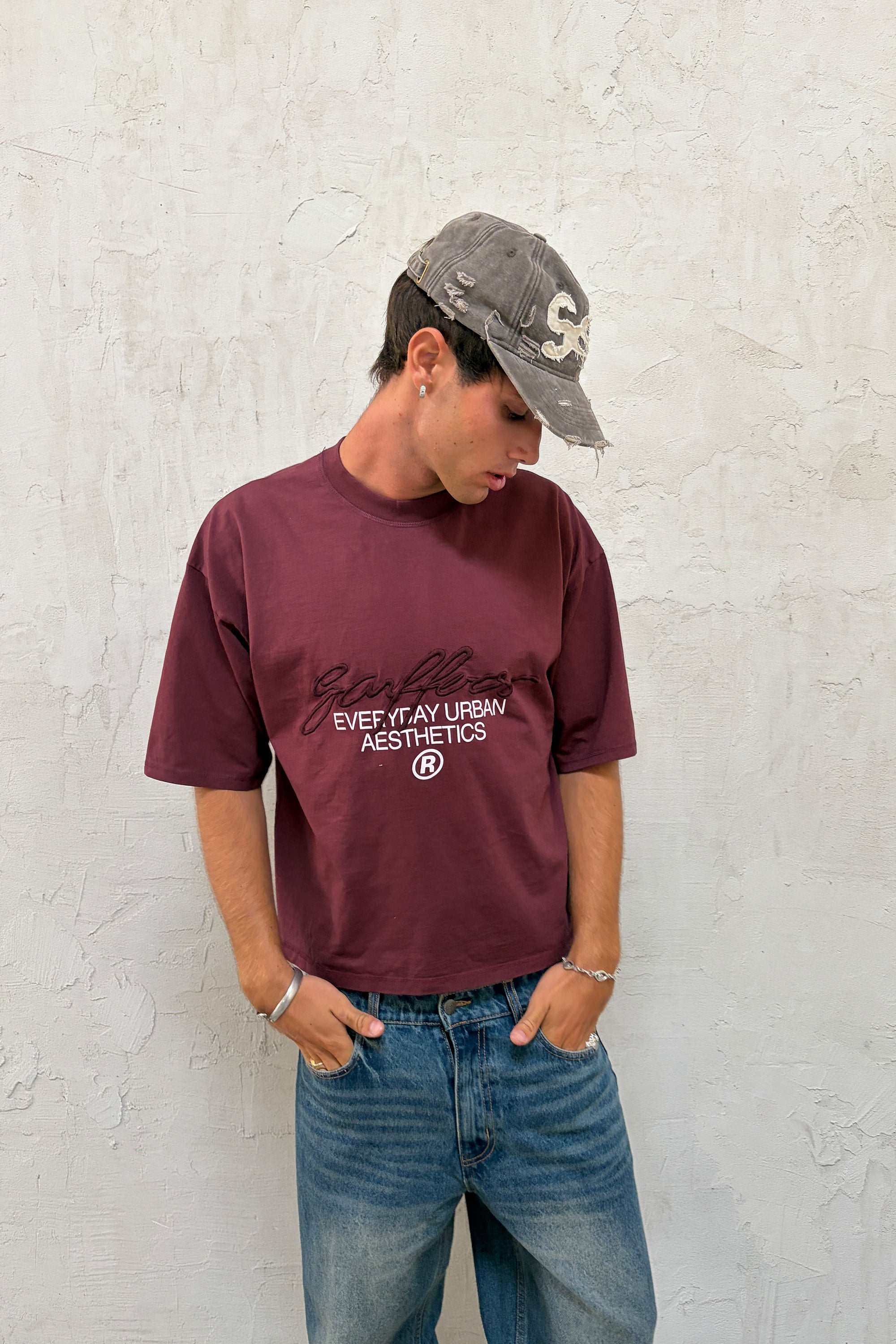 New Signature Burgundy T-Shirt