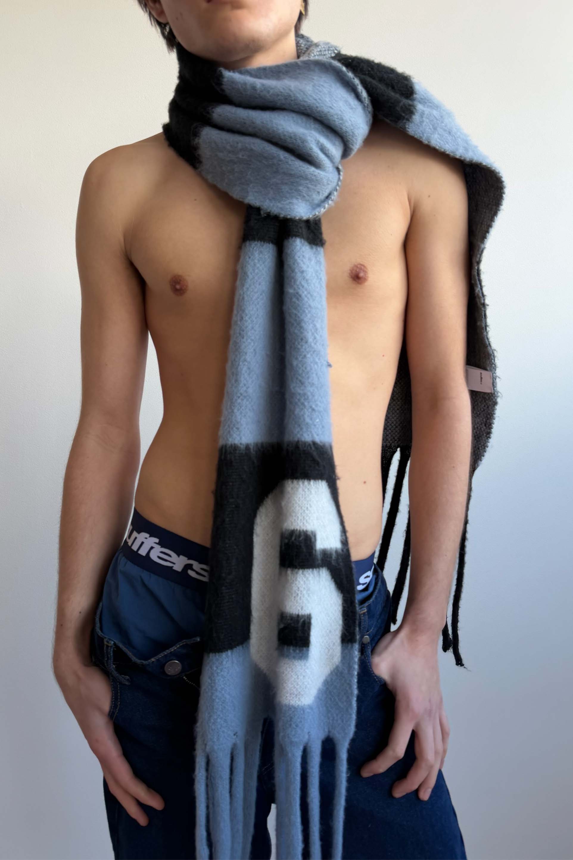 Picadilly Blue Scarf