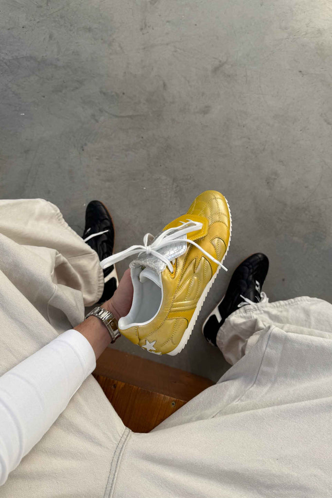 Iconic Yellow Sneaker