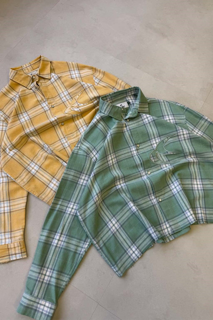 Green Checkered Shirt