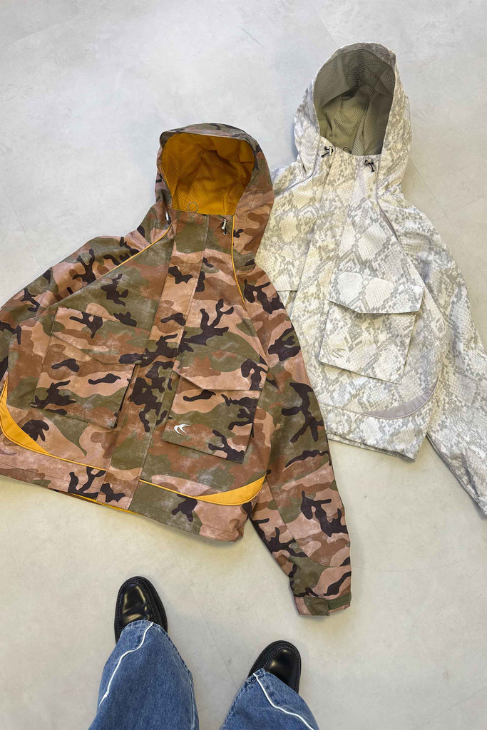 Camo Windbreaker