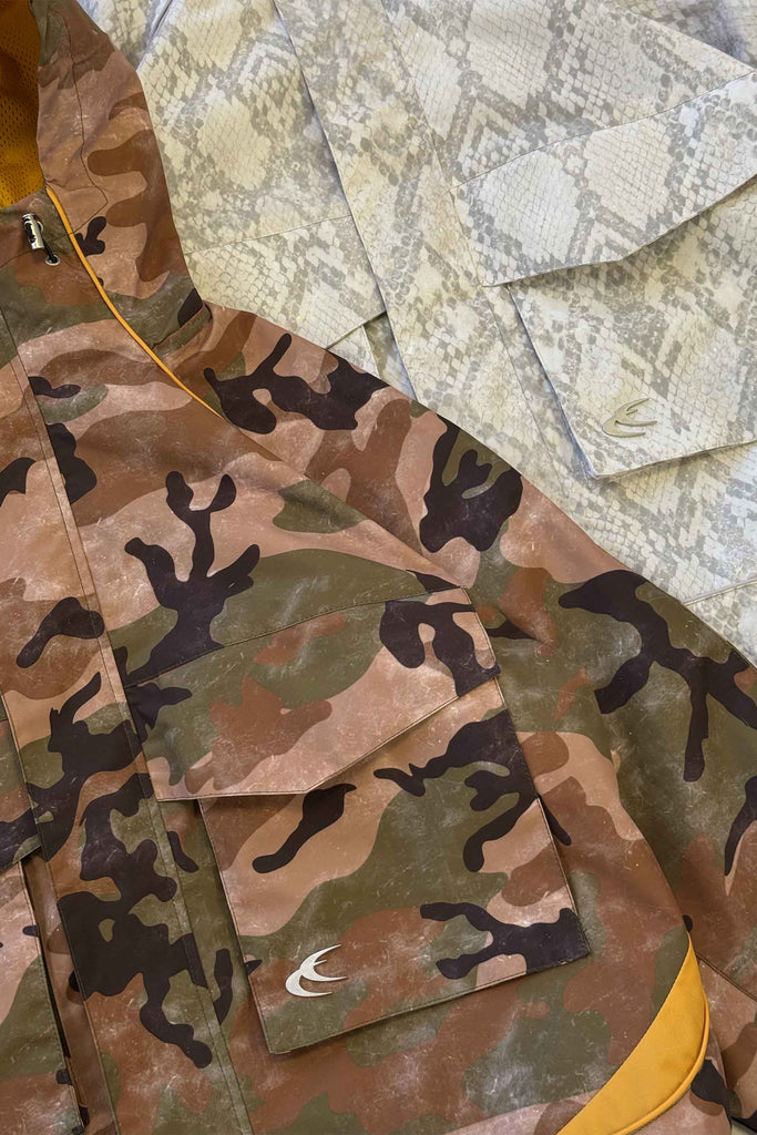 Camo Windbreaker