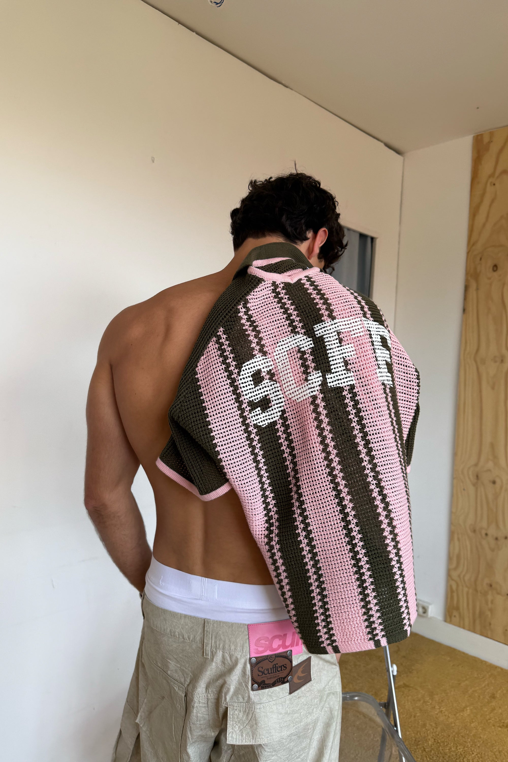 Beacon Pink Knit Jersey – Scuffers