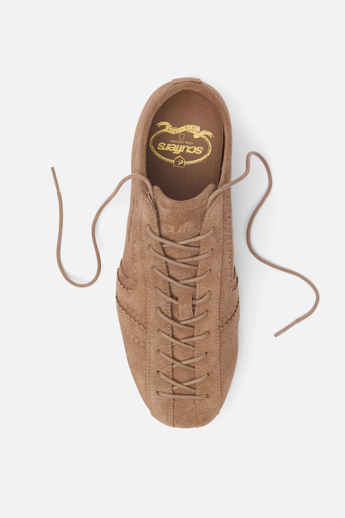 Iconic Suede Brown Shoes