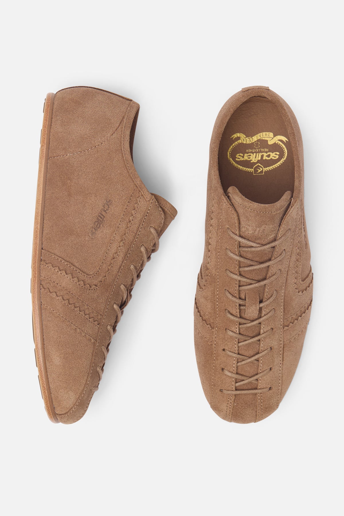 Iconic Suede Brown Shoes