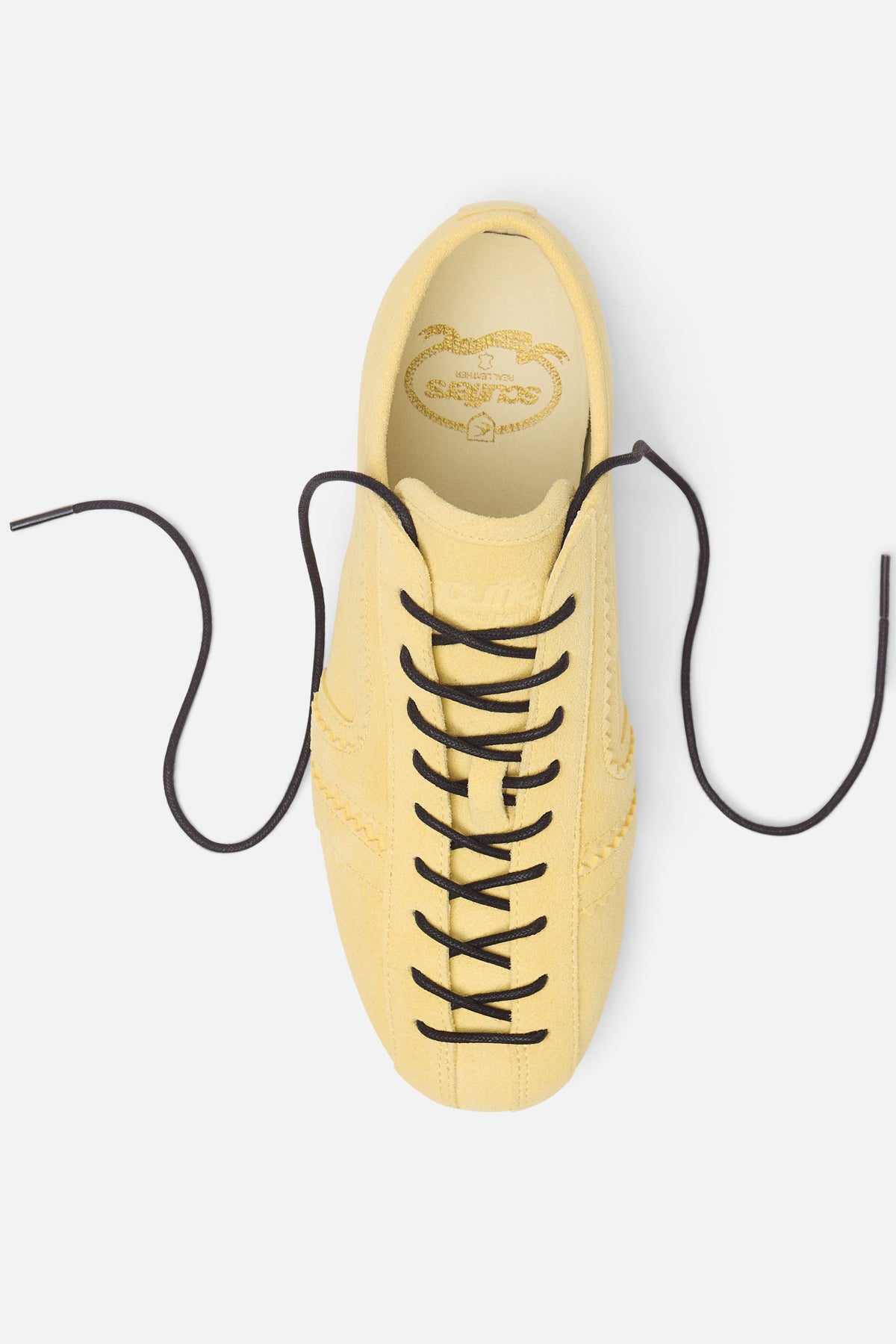Iconic Suede Yellow Shoes