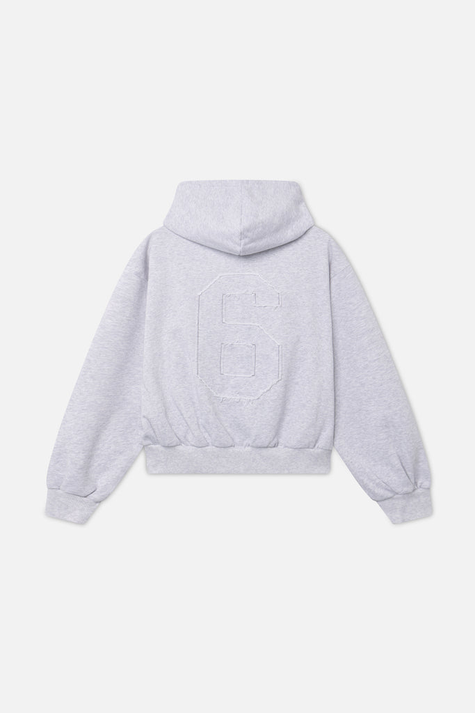 Jam Grey Melange Zipper