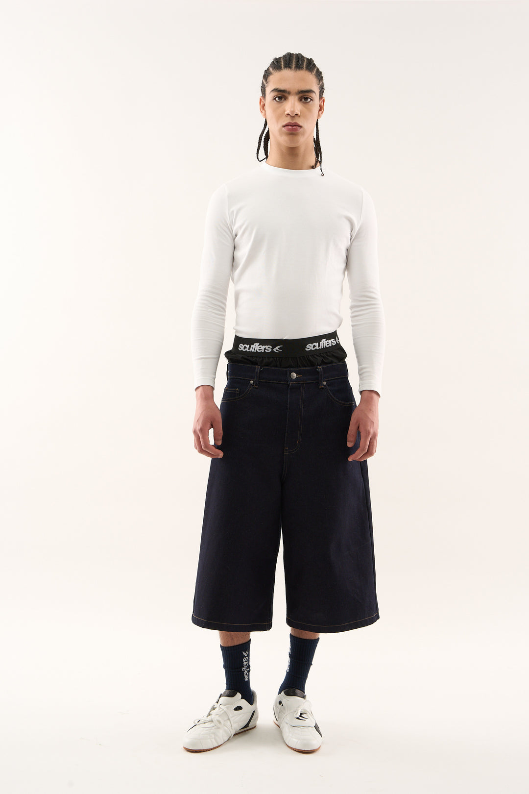 Jumbo Dark Blue Shorts – Scuffers