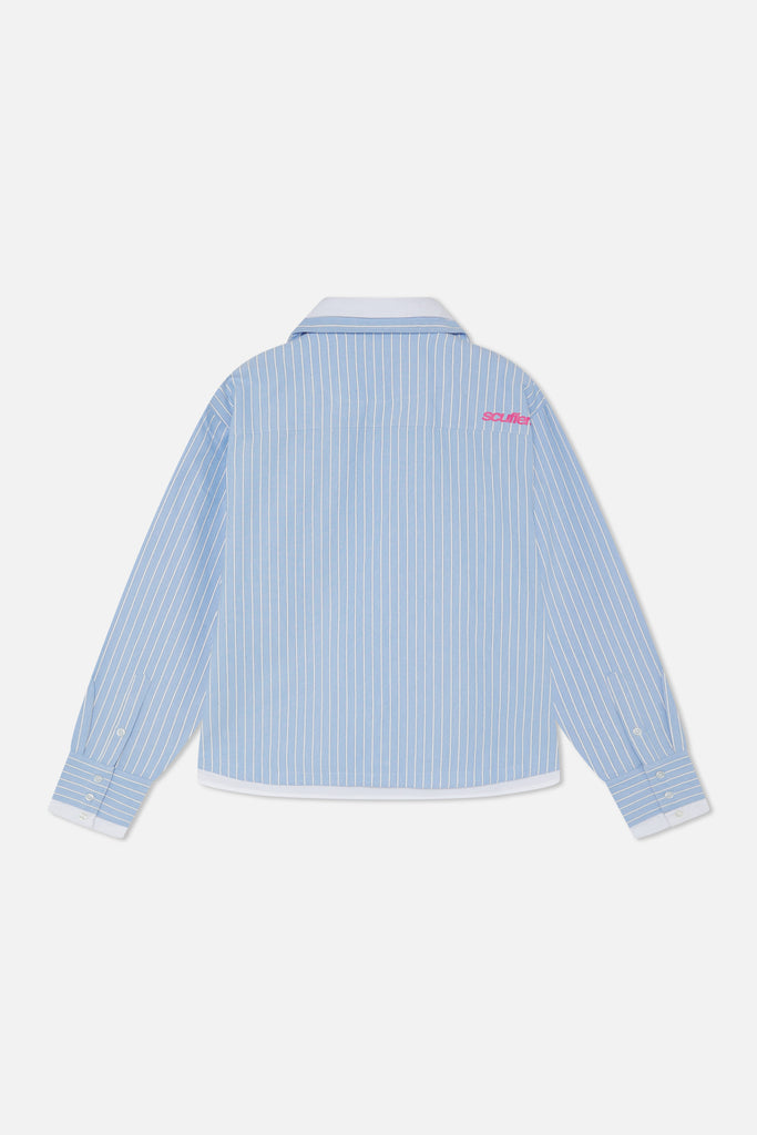 Korean Blue Shirt