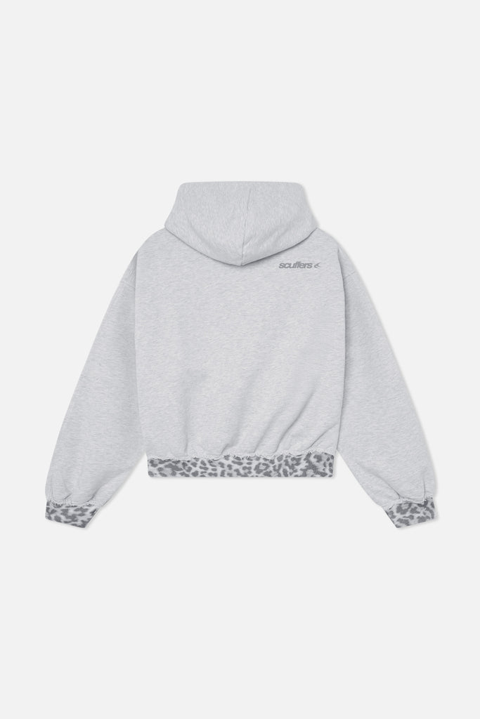 Leo Grey Melange Hoodie