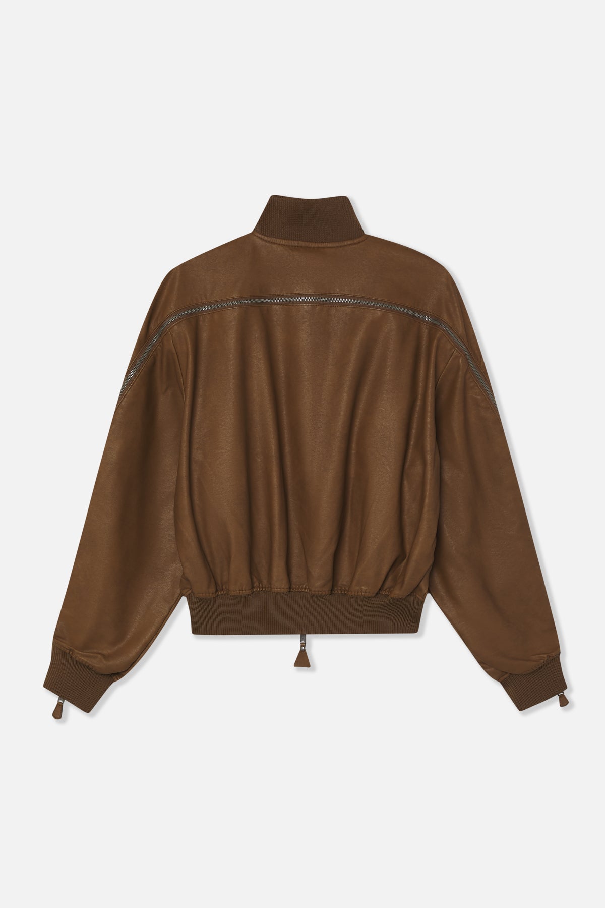 Lisbon Brown Bomber Jacket