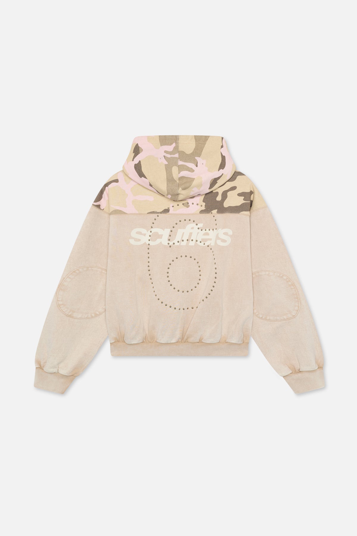 Lizzie Ecru Camo Hoodie – Scuffers