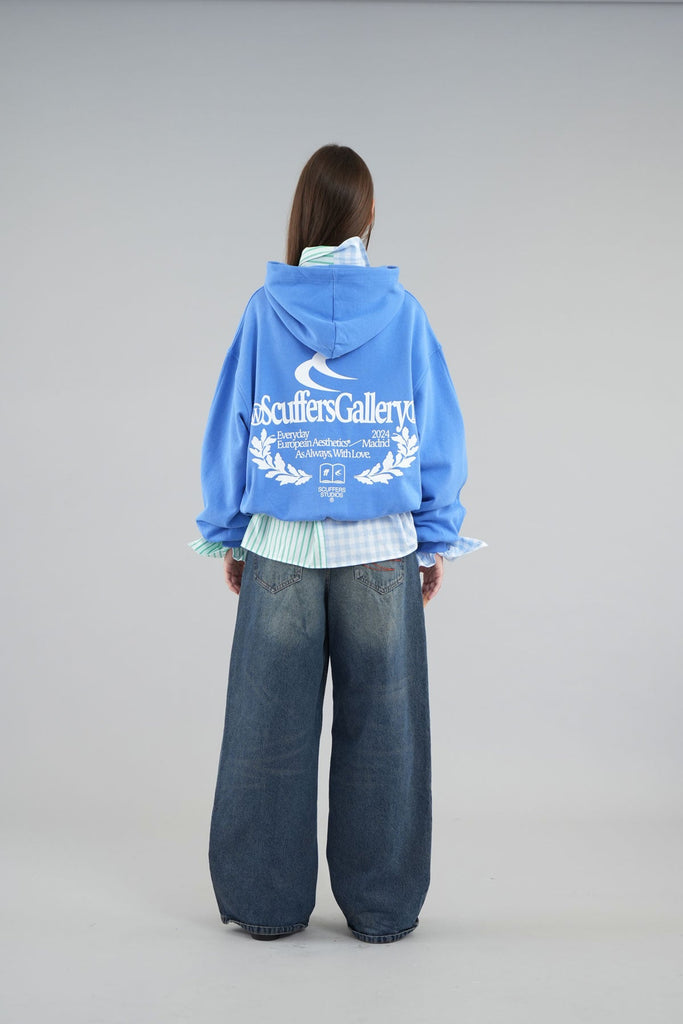 Gallery Blue Hoodie