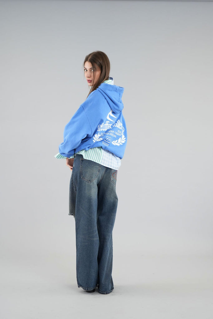 Gallery Blue Hoodie