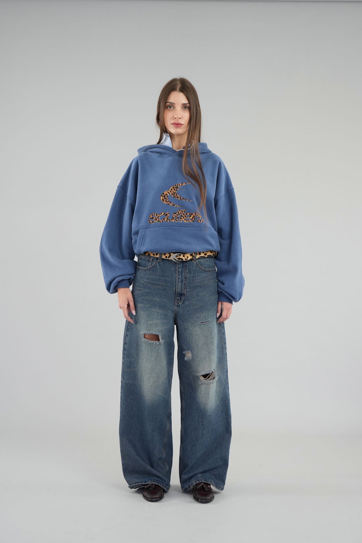 Safari Blue Hoodie Scuffers Safari Blue Hoodie Scuffers