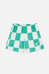 Madrid Checkered Football Shorts