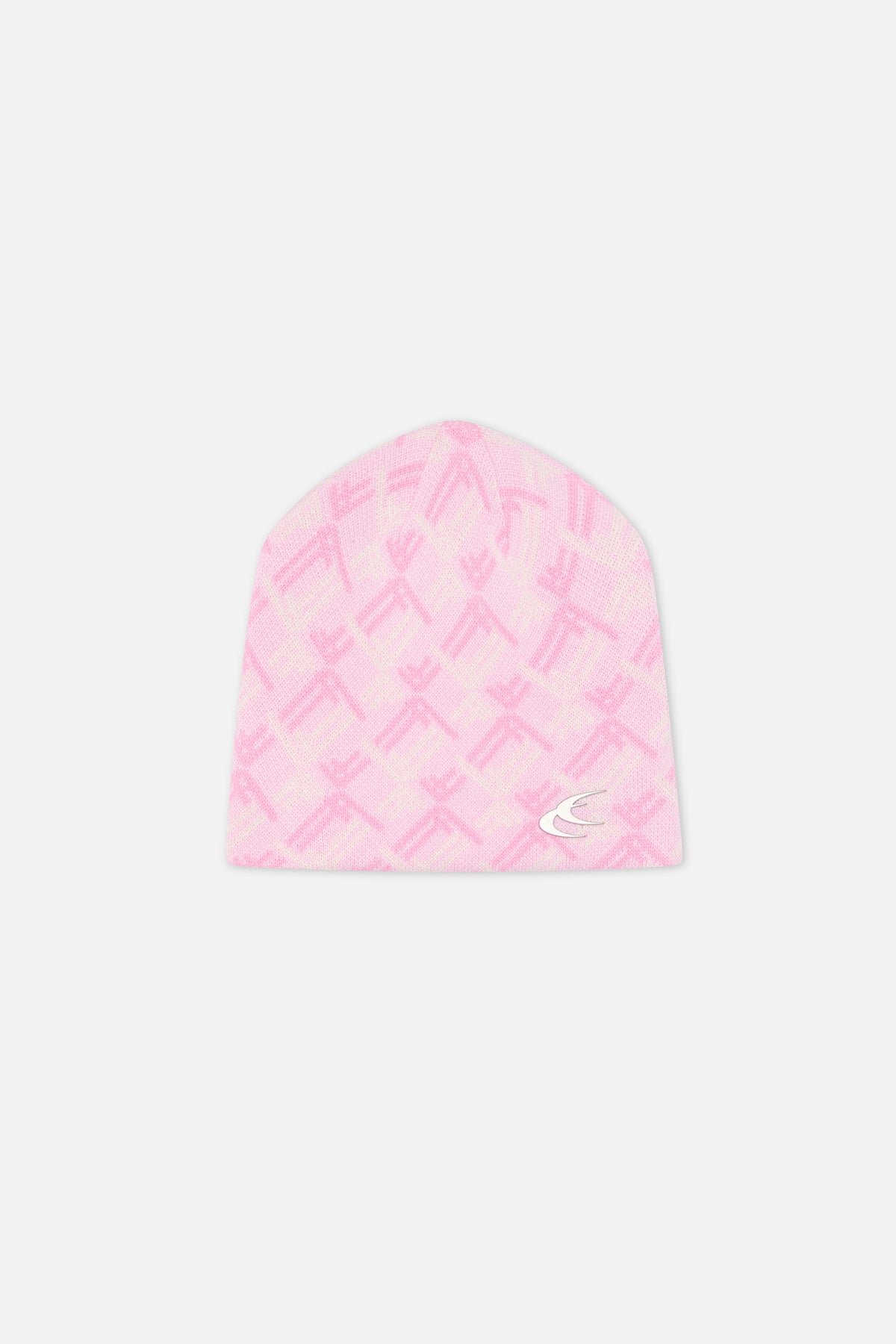 Monogram Pink Beanie