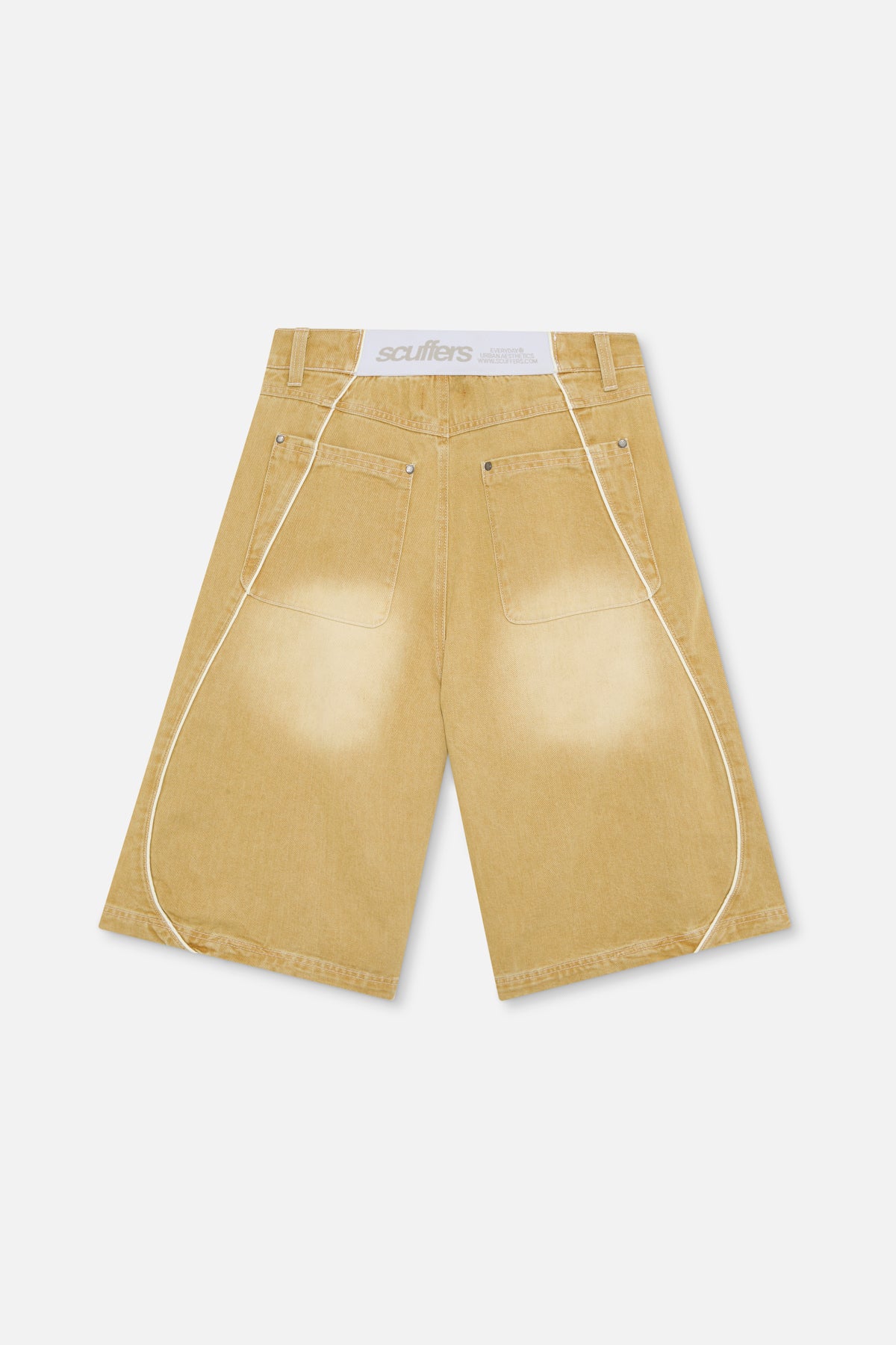 Mowa Yellow Jorts – Scuffers