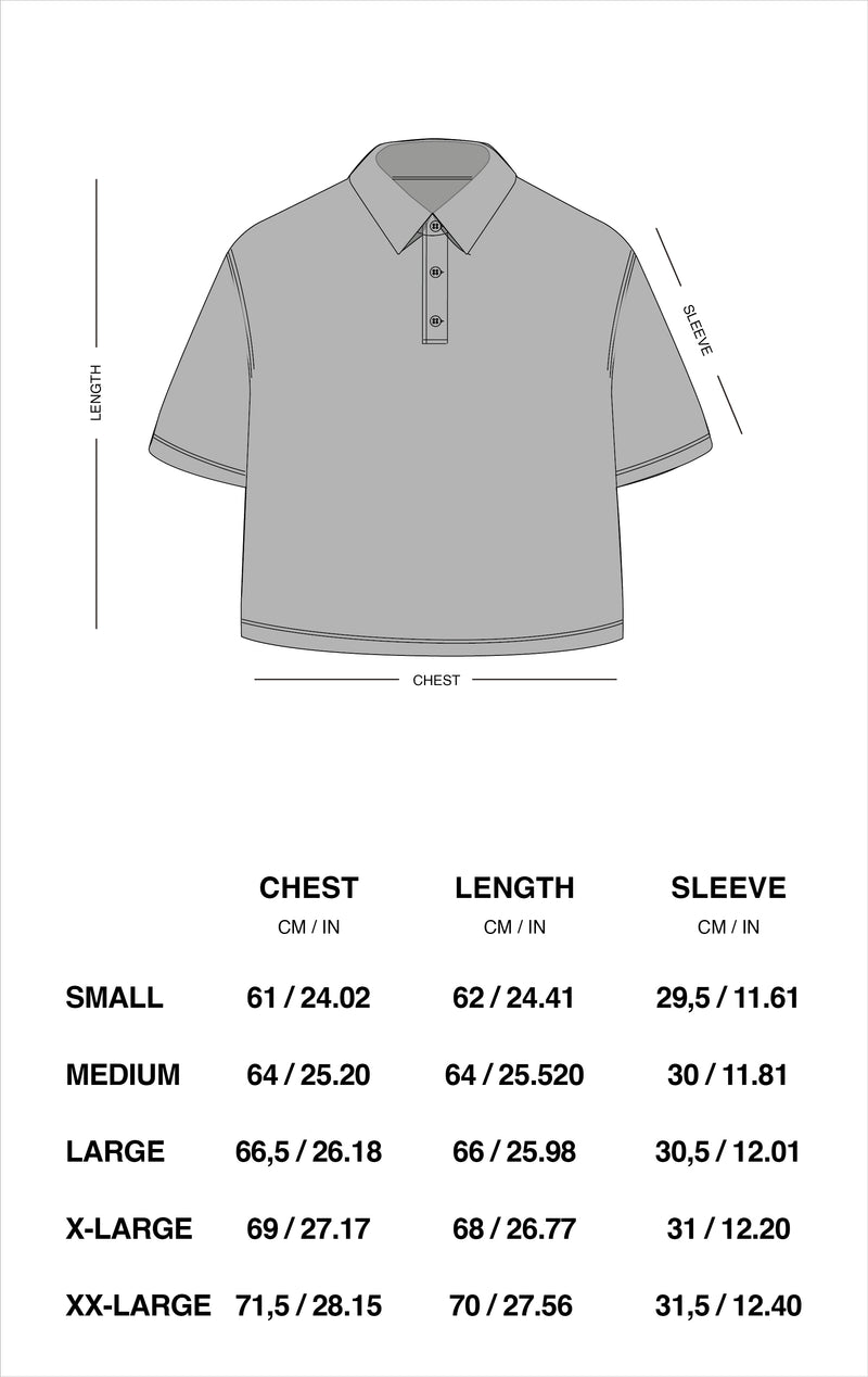 Guía de tallas oficial de Scuffers para Not Another Football Blue Shirt