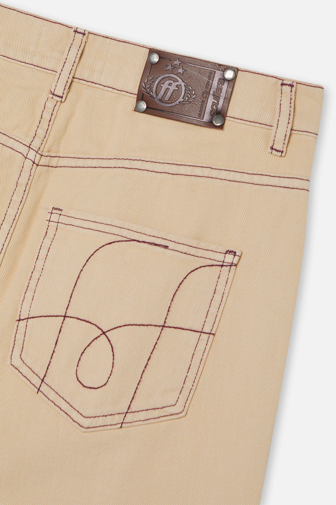 New Flared Ecru Pants – Scuffers