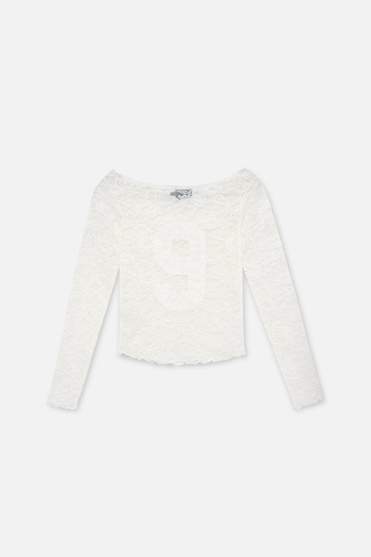 New Lace White Longsleeve