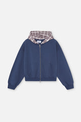 New Mask Navy Blue Zipper