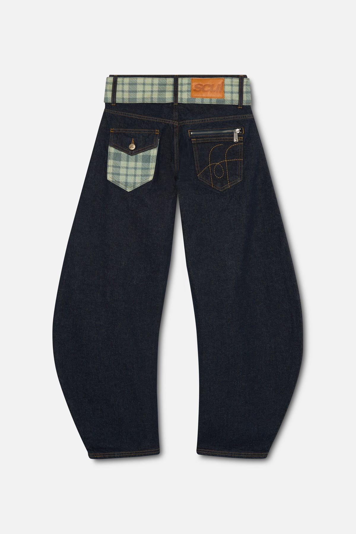 New Silvons Dark Blue Pants – Scuffers
