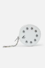 Night White Keychain Wallet