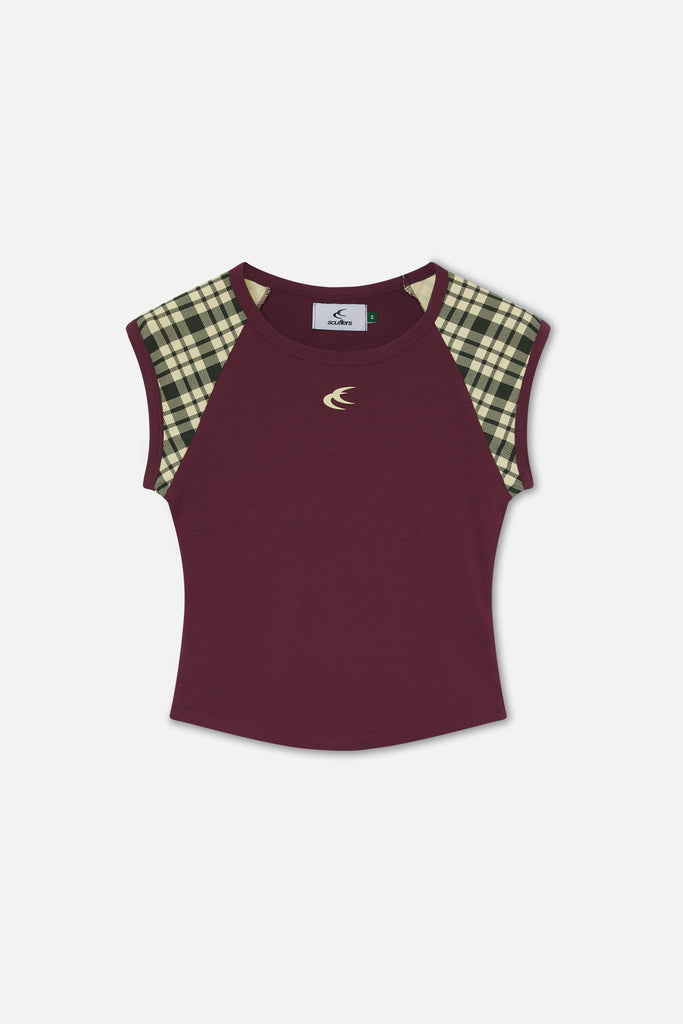 Nina Burgundy Top