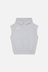 No Gym Grey Melange Hoodie