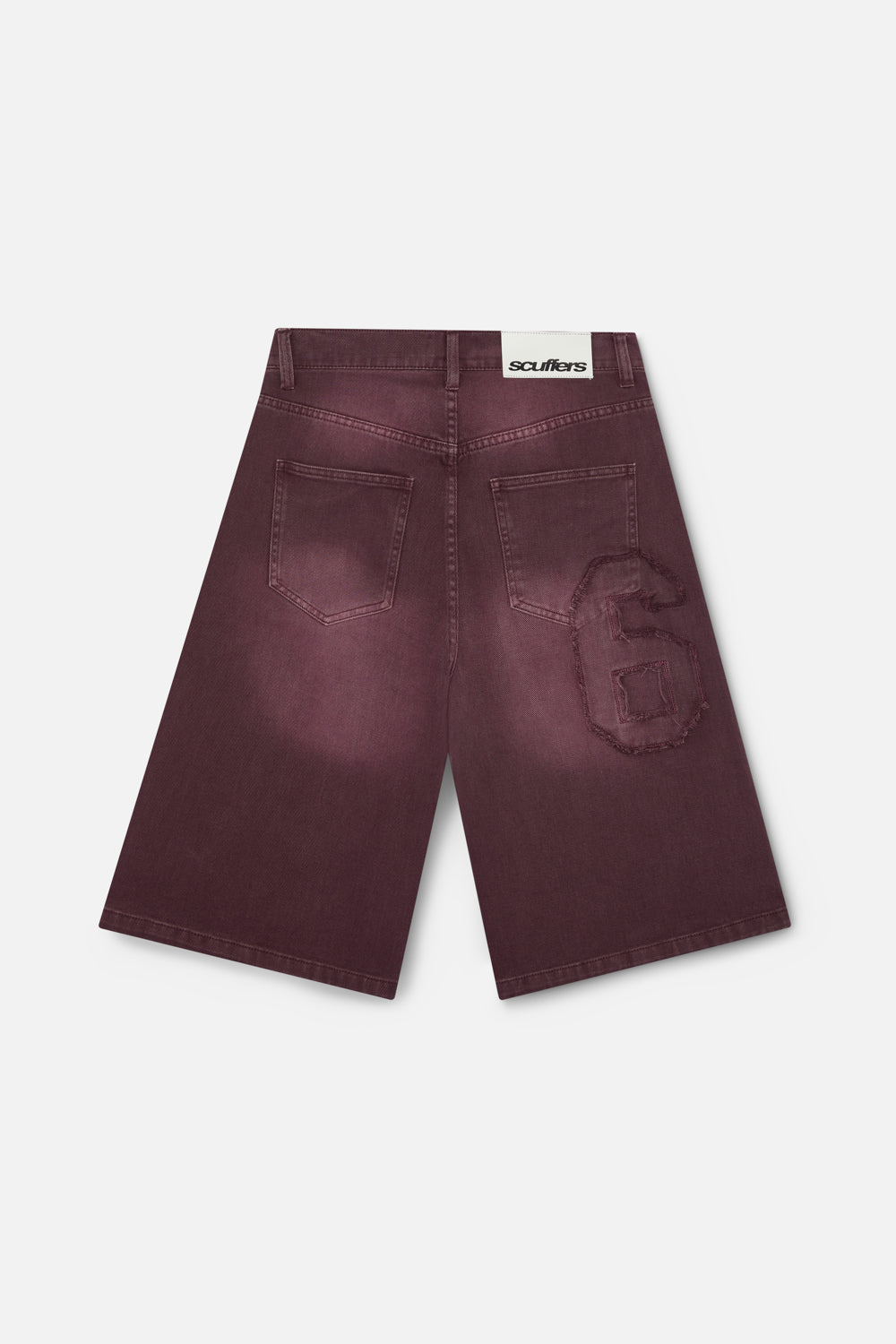 scuffers ジョーツ　38 OPS Burgundy Jorts – Scuffers