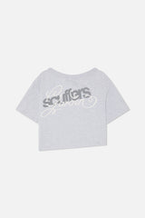 Over Grey Melange T-Shirt