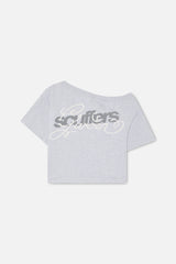 Over Grey Melange T-Shirt