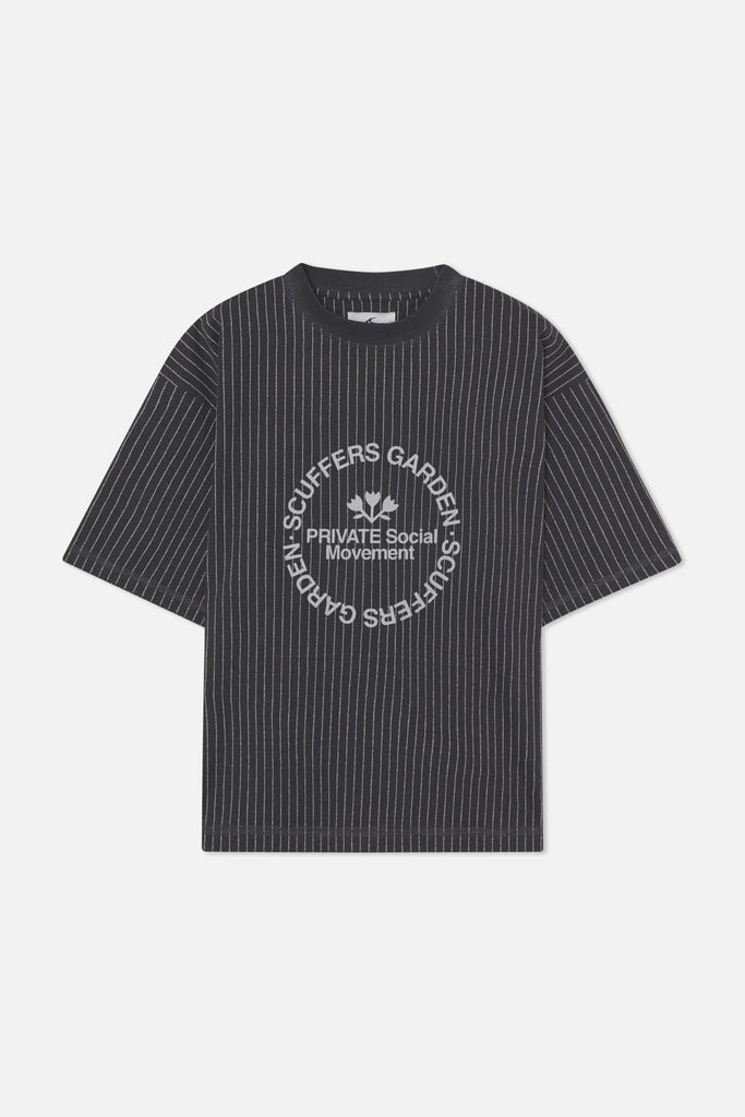 Pinstripe Dark T-Shirt