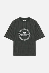 Pinstripe Green T-Shirt