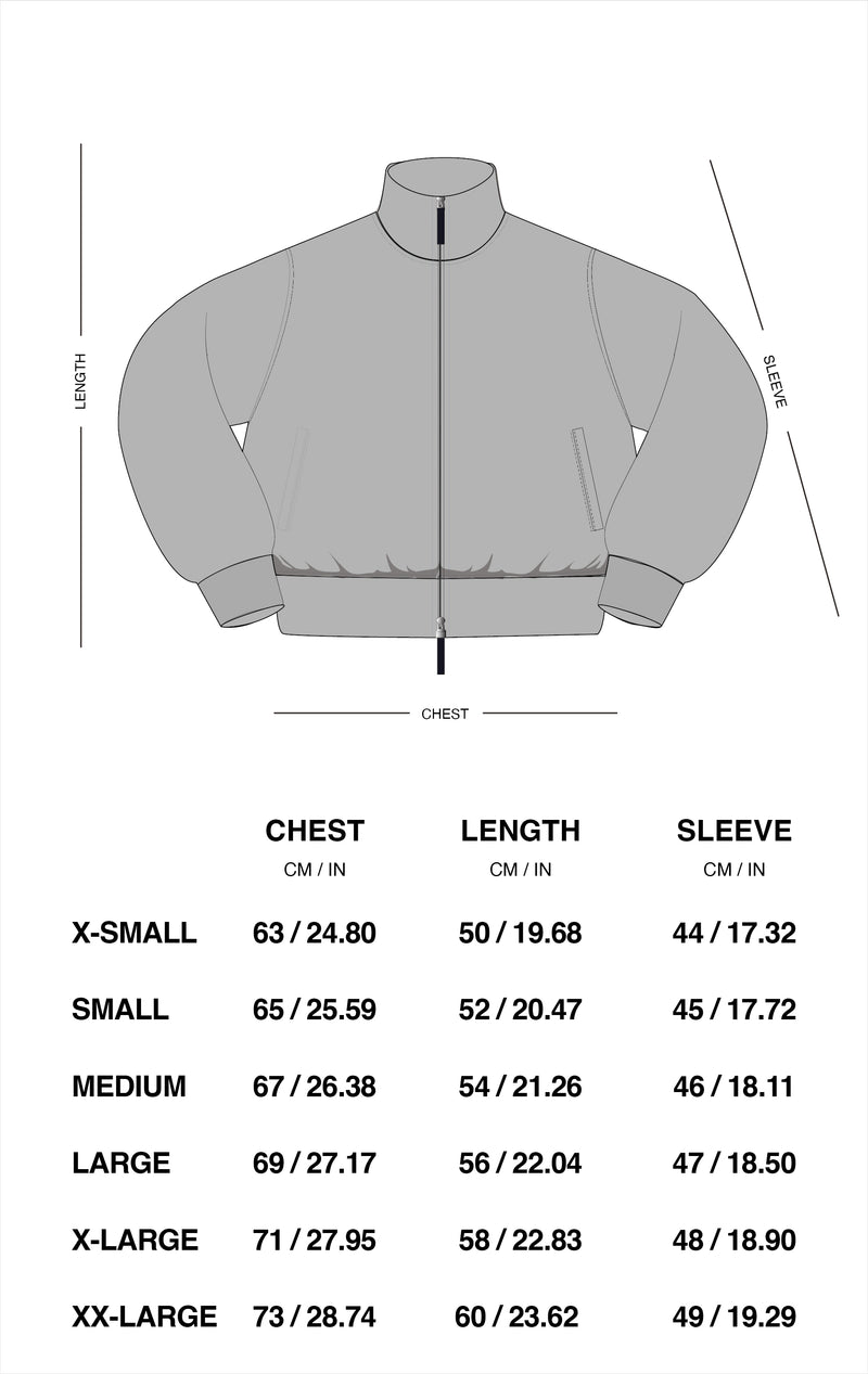Guía de tallas oficial de Scuffers para Suede Dark Work Jacket