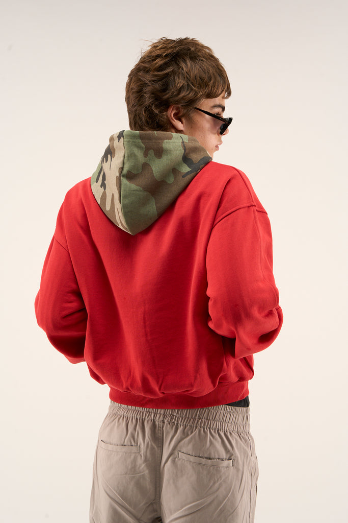 Mask Red Zipper