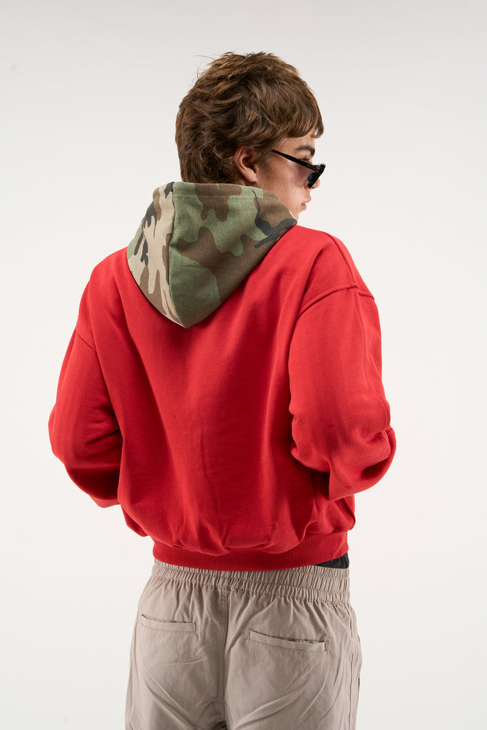 Mask Red Zipper