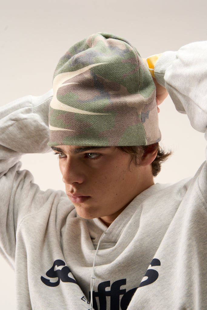 Camo Green Beanie