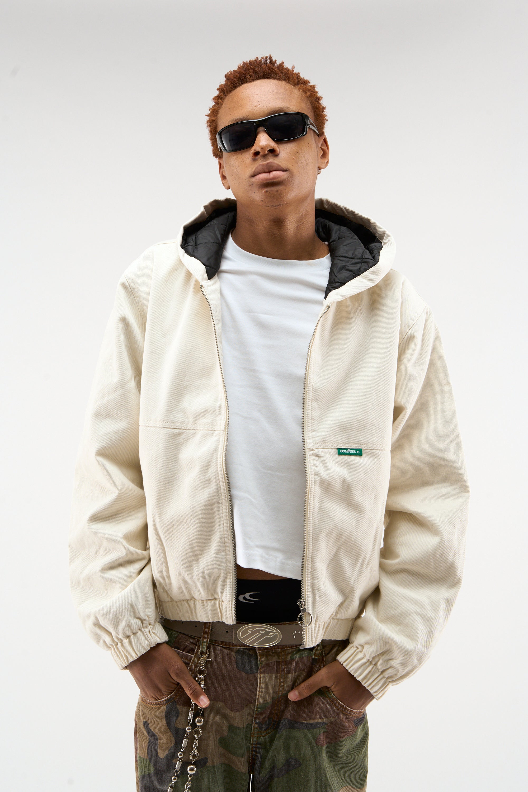 Stained Ecru Work Jacket – Scuffers