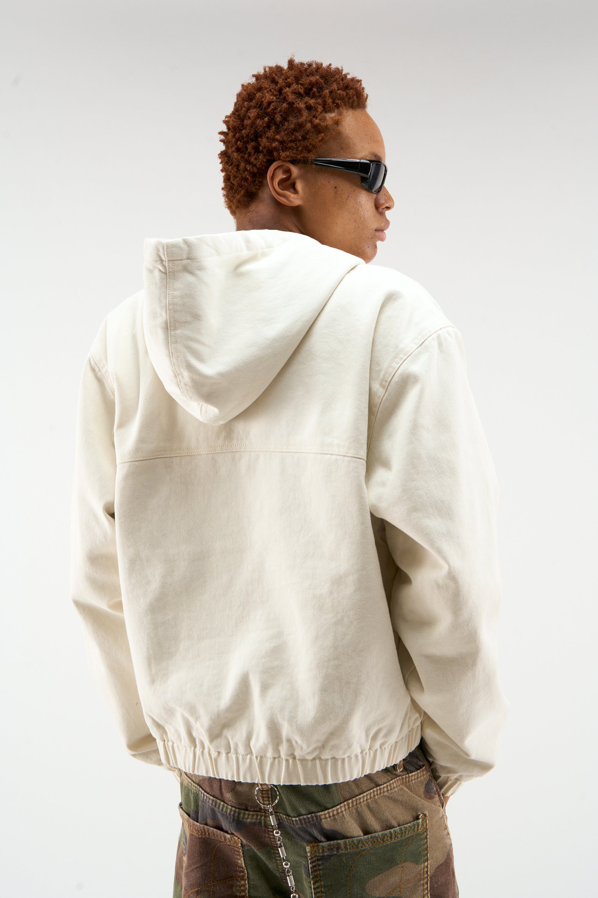 Stained Ecru Work Jacket