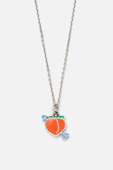 Peach Orange Necklace