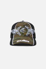 Peach Green Cap